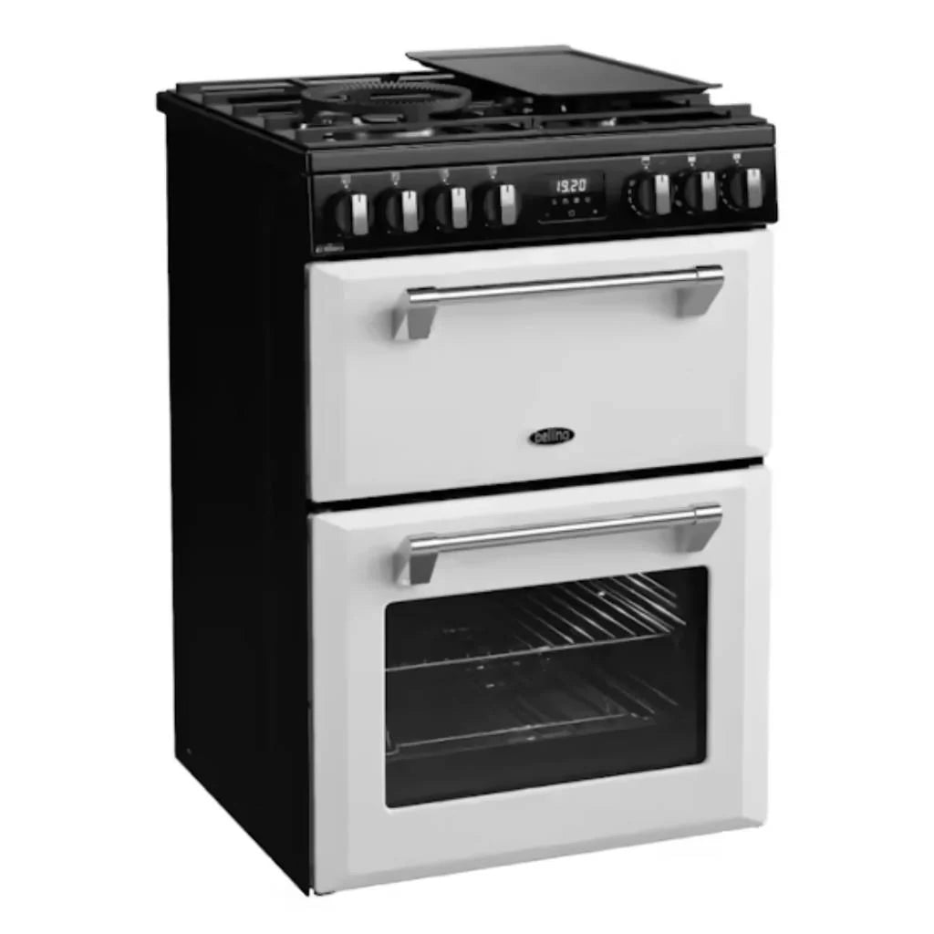 Belling BMR60DODFW Mini Richmond 60cm Dual Fuel Freestanding Cooker - White
