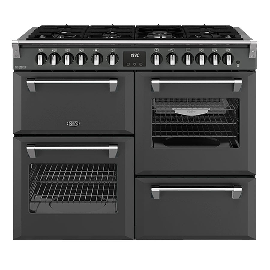 Belling BRDX110DFAN 110cm Richmond Deluxe Dual Fuel Range Cooker - Anthracite