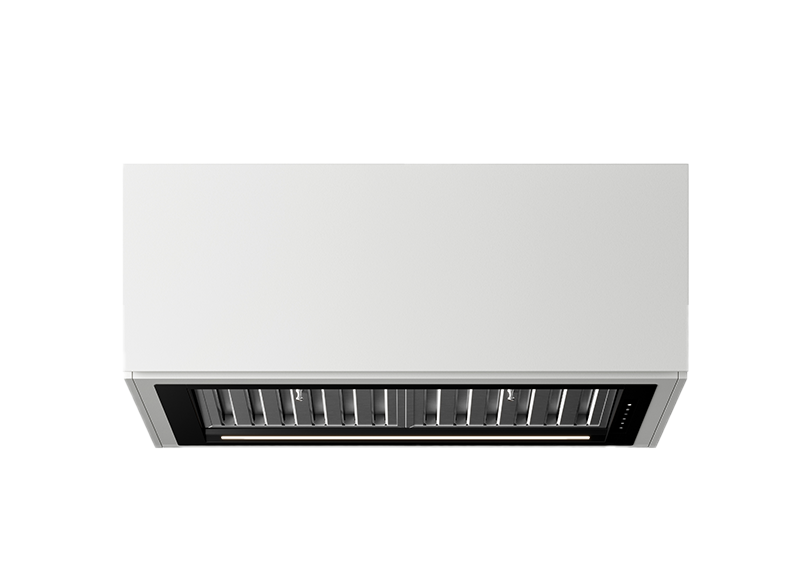 Belling BU90B 90cm Black and Steel Undermount Rangehood