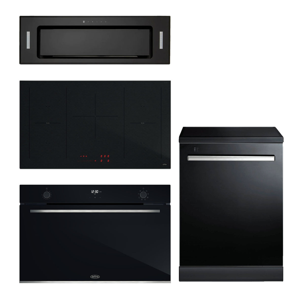 Belling 90cm Kitchen Appliance Package BE903