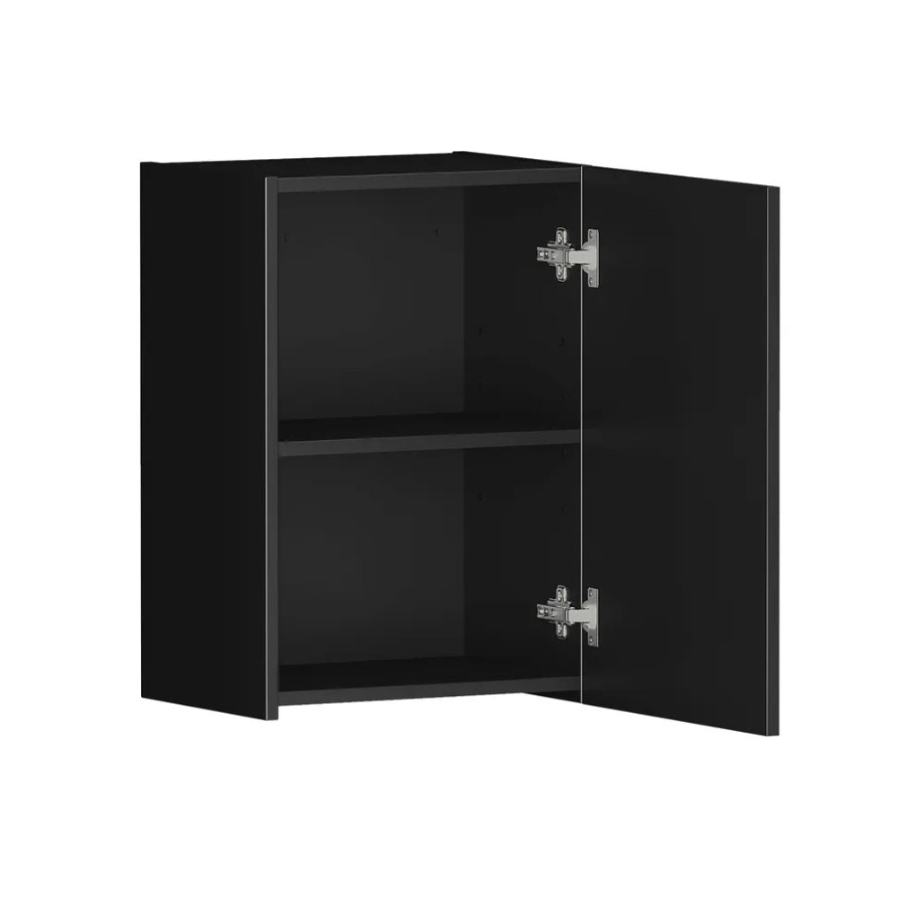 Otti LA-WCBOH400B Hampshire Laundry Wall Cabinet, 415mm, Black
