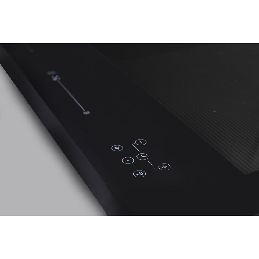 Artusi AID2000 80cm Induction Cooktop with Flexible Zone, Black