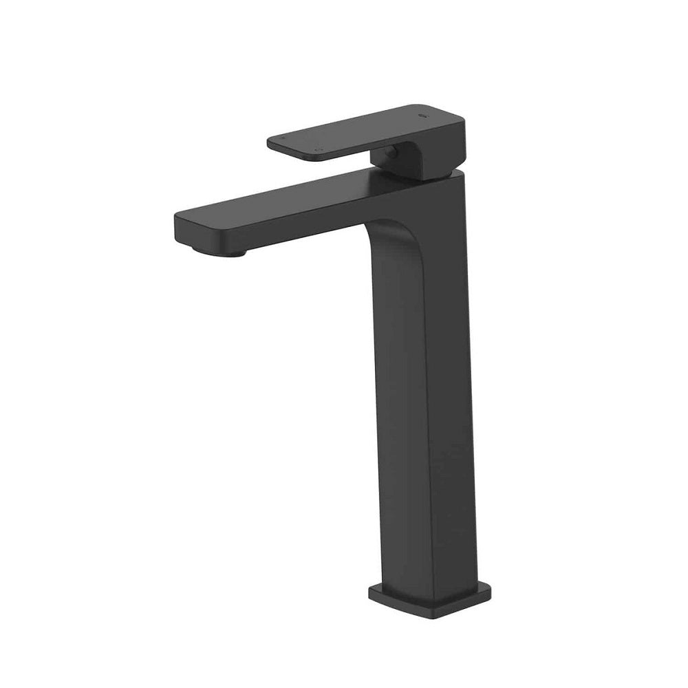 Greens Swept Tower Basin Mixer, Matte Black, 18602567