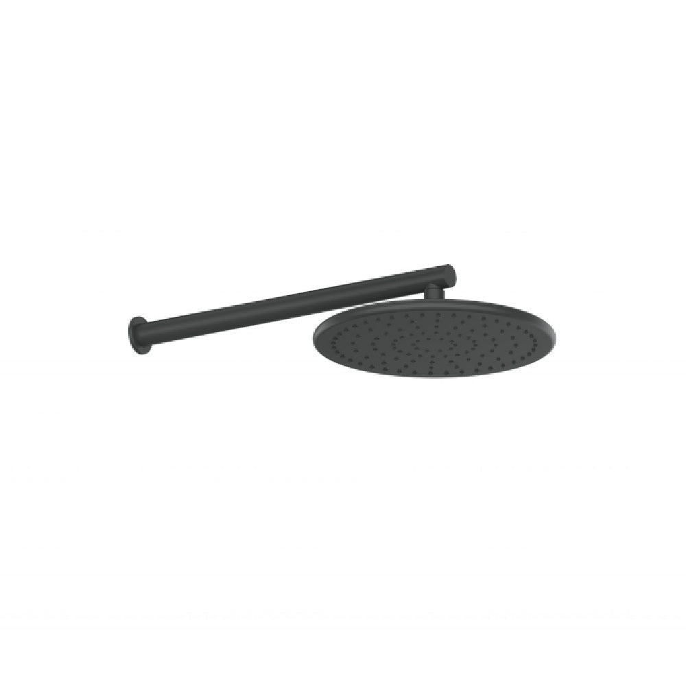Greens Rocco Wall Shower, Matte Black, 1850019MB