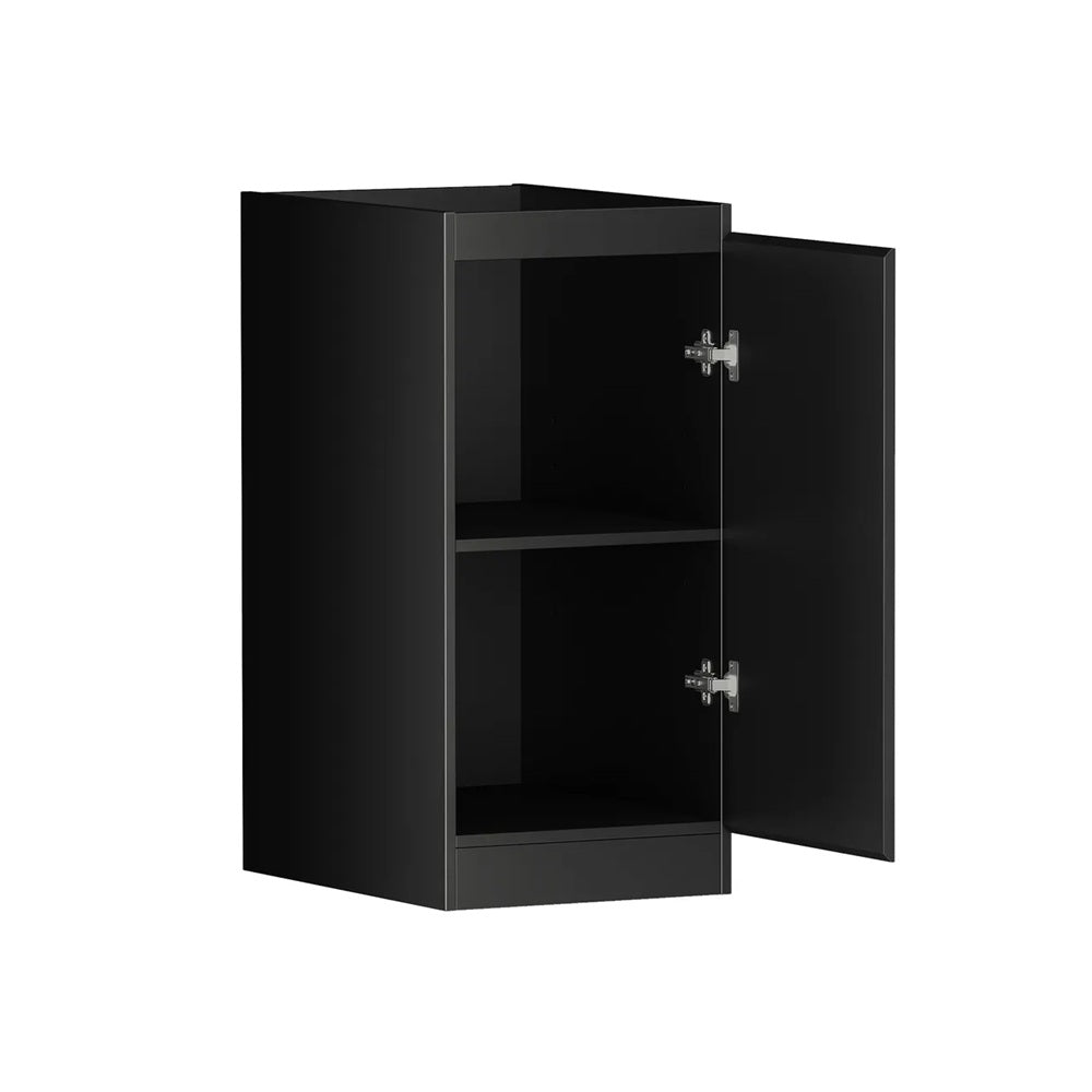 Otti LA-BOH400B Hampshire Laundry Base Cabinet, 415mm, Black