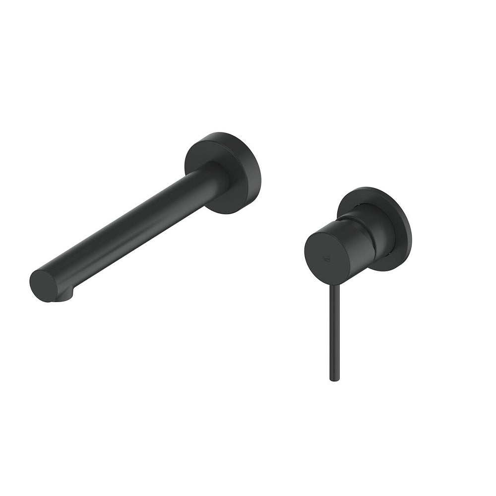 Greens Maci Wall Basin Mixer, Matte Black, 212025207