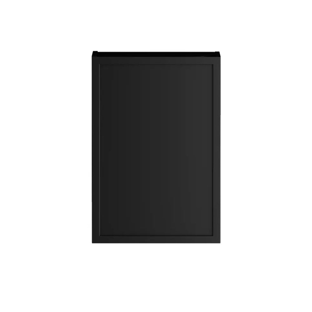 Otti LA-WCBOH400B Hampshire Laundry Wall Cabinet, 415mm, Black