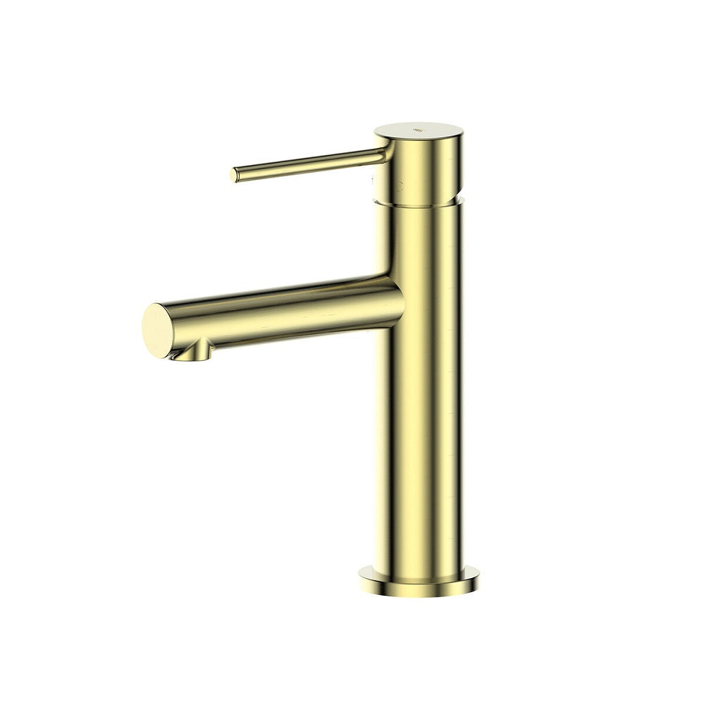 Greens Maci Basin Mixer, PVD Brushed Brass, 21202556