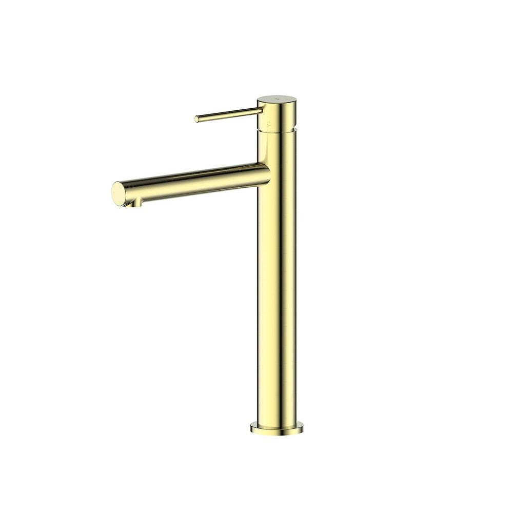 Greens Maci Tower Basin Mixer, PVD Brushed Brass, 21202566