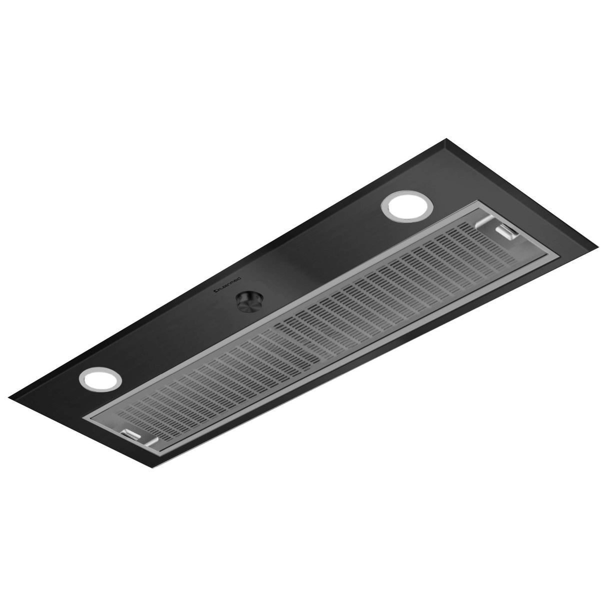 Kleenmaid RHUC91K 70cm Wide Black Fixed Undermount Rangehood