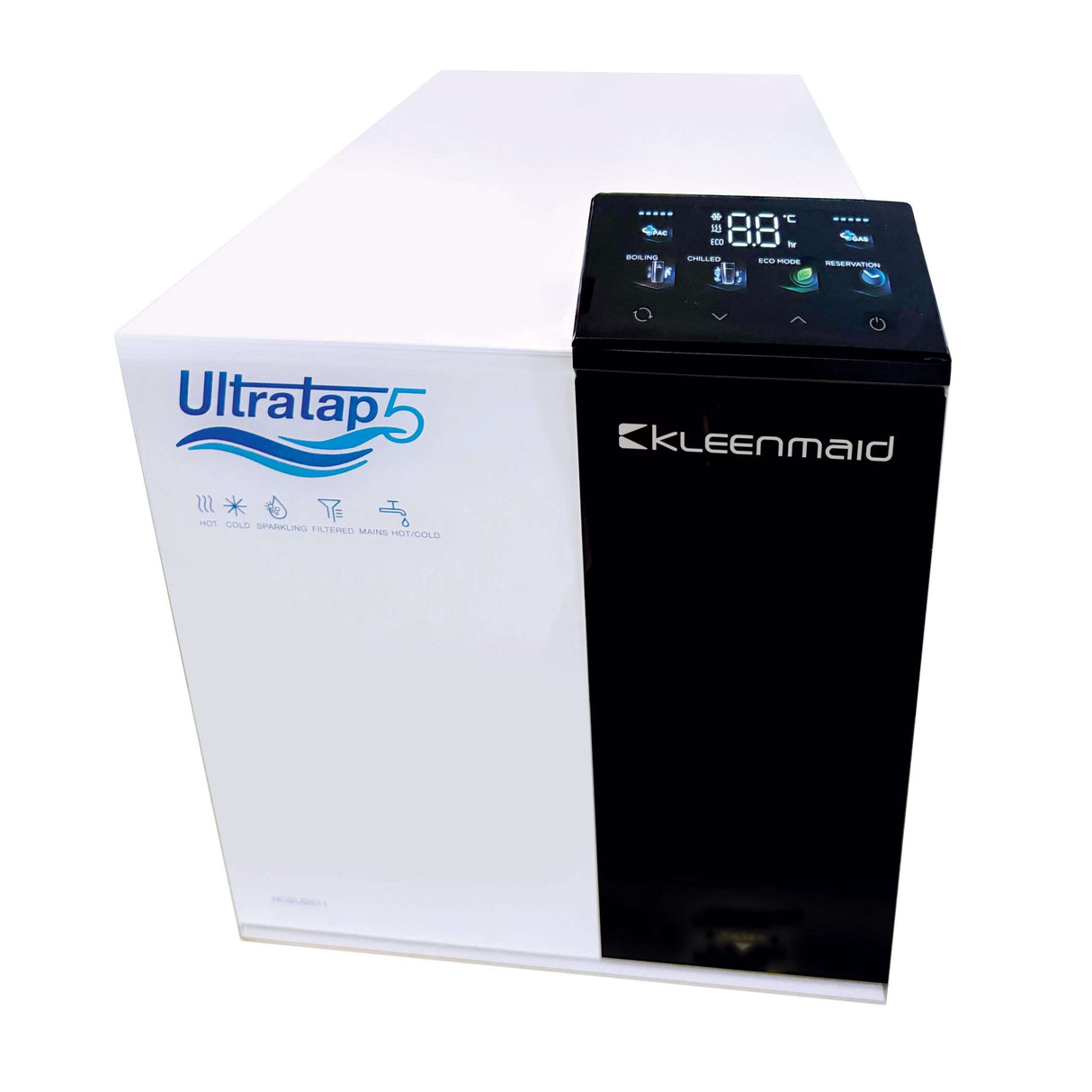 Kleenmaid HCSUB511-C Ultratap 5 Water Filtration & Enhancement System, Filtered Boiling, Filtered Chilled, Sparkling Mixer Tap