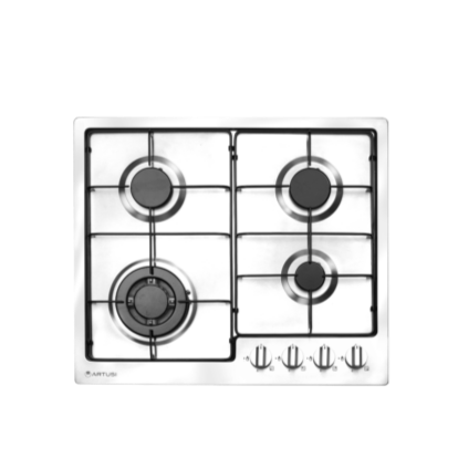 Artusi CAGH600X 60cm Stainless Steel Gas Cooktop