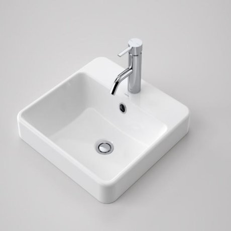 Caroma Carboni Seamless Inset Vanity Basin White 866015W