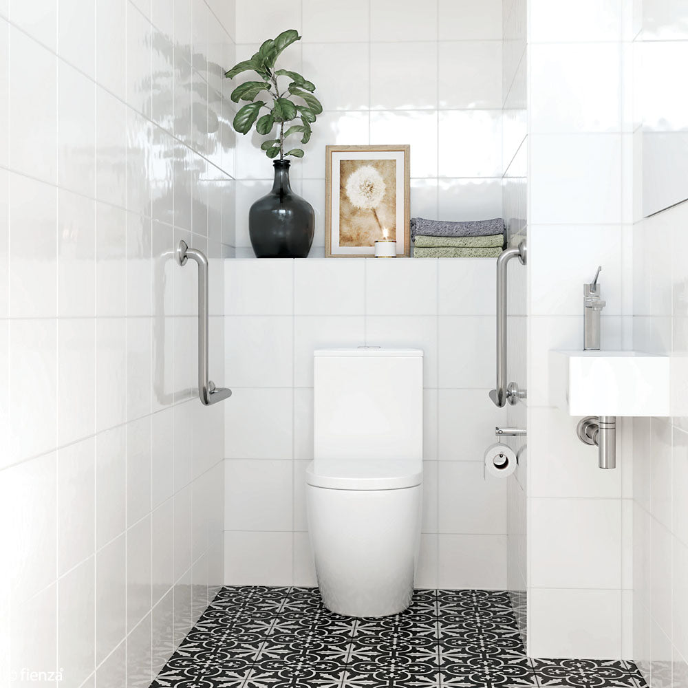 Fienza CARE3A Ambulant Back to Wall Toilet Care Kit, S-Trap 90-160