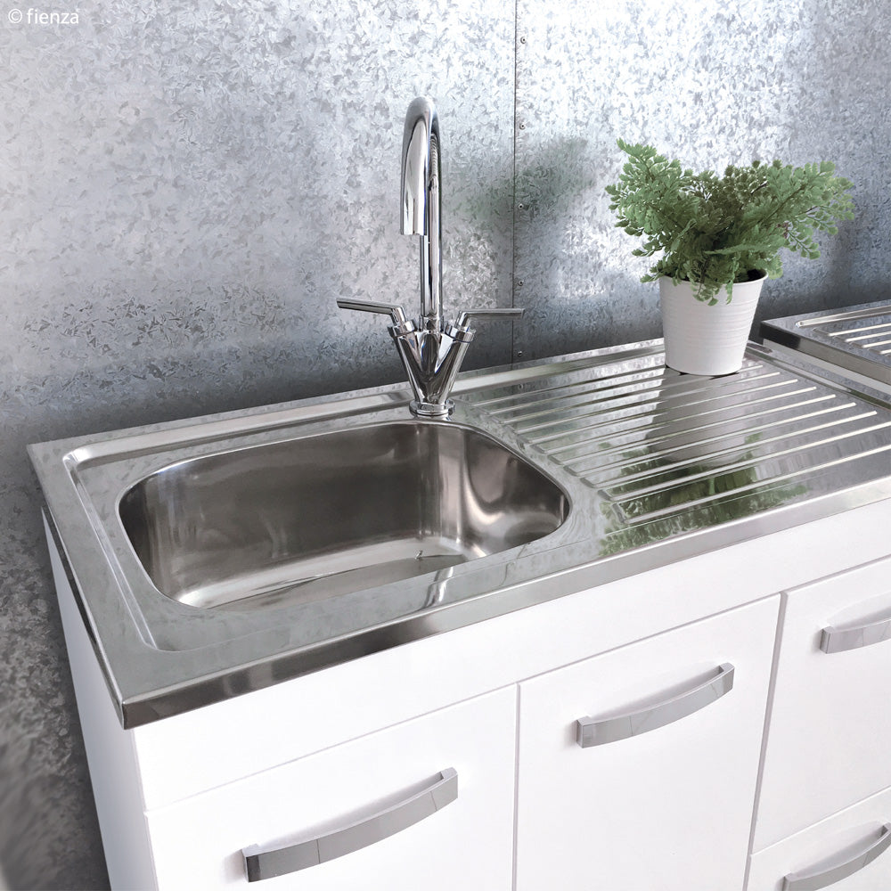 Fienza CIT120NKW Citi 1200mm Sink & Vanity on Kickboard