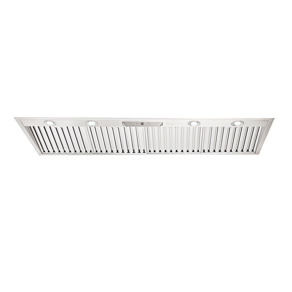 Schweigen CLUM215SP2 150cm Silent BBQ Undermount Twin Motor Rangehood, 3000m3/hr, Stainless Steel