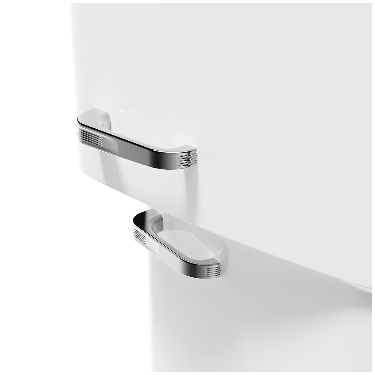 CHiQ CRBM227NW 231L Bottom Mount Retro Fridge - White - Ex Display