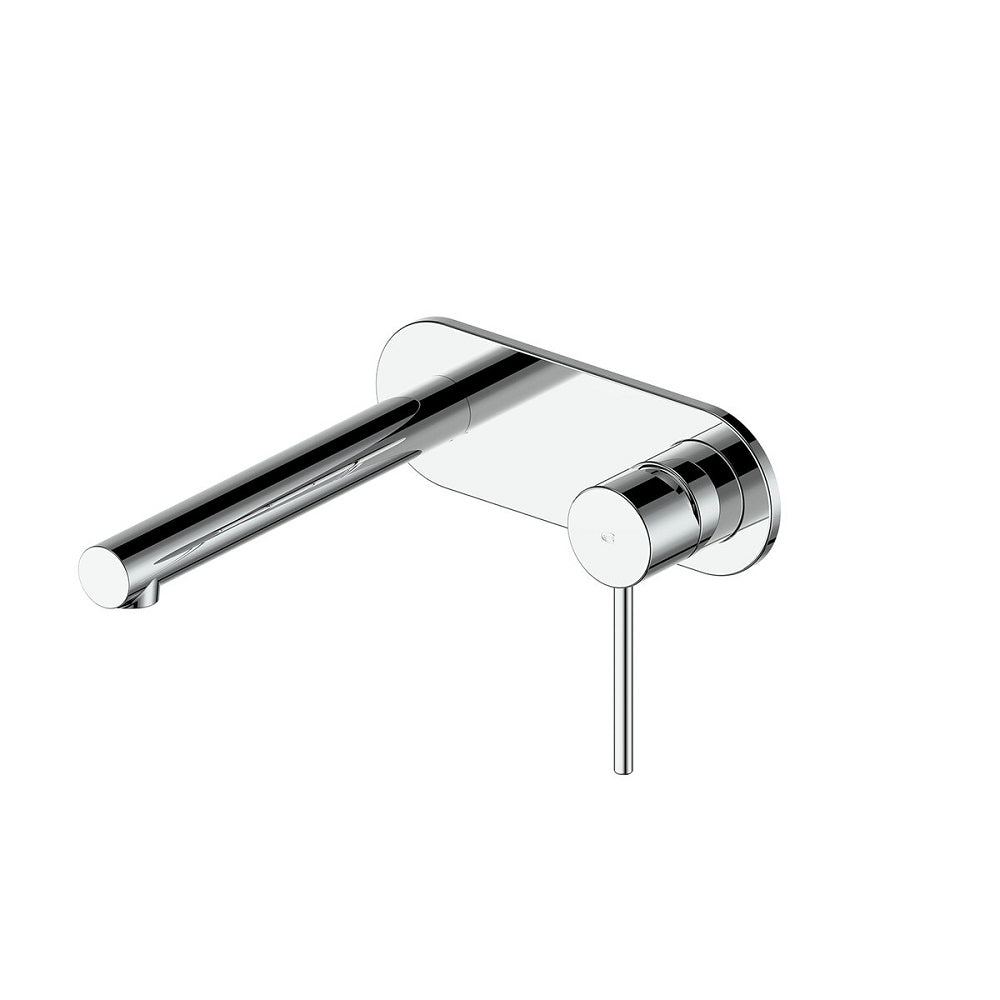 Greens Maci Wall Basin Mixer with Plate, Chrome, 212025210