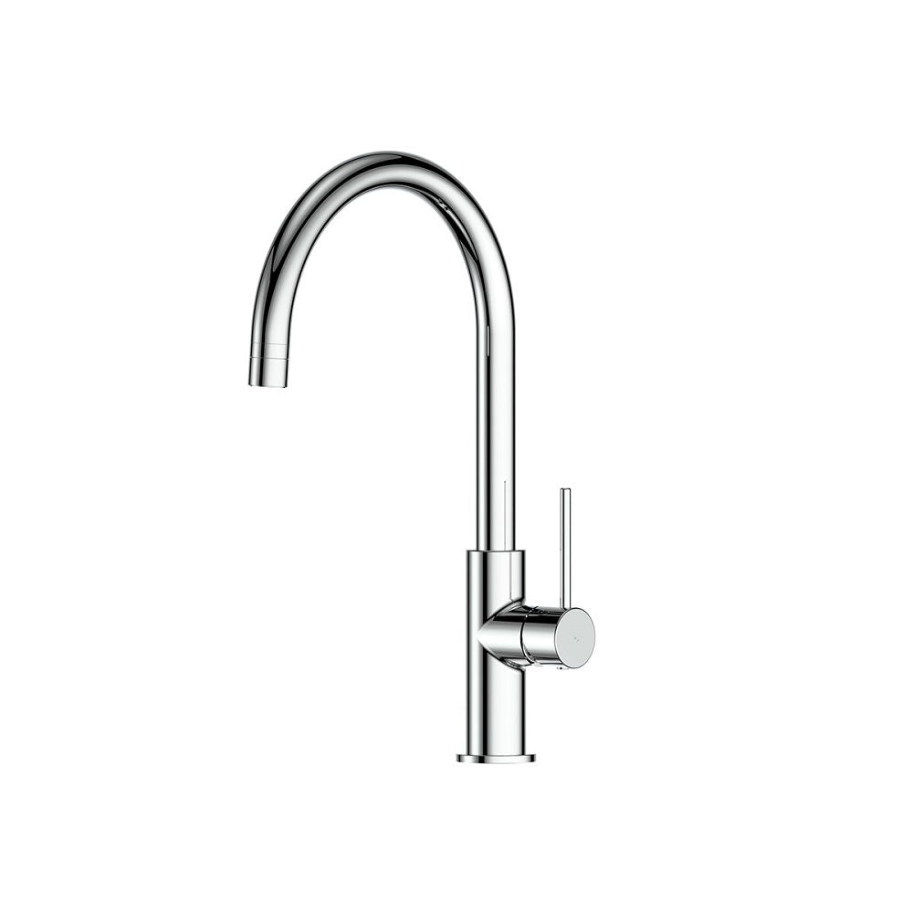 Greens Maci Gooseneck Sink Mixer, Chrome, 21202540