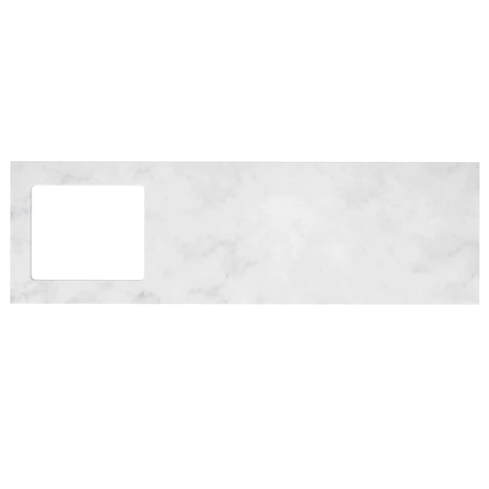 Otti LA-1715C-BOHB-CA Hampshire Laundry Kit 1715C Black / Cloudy Carrara Top
