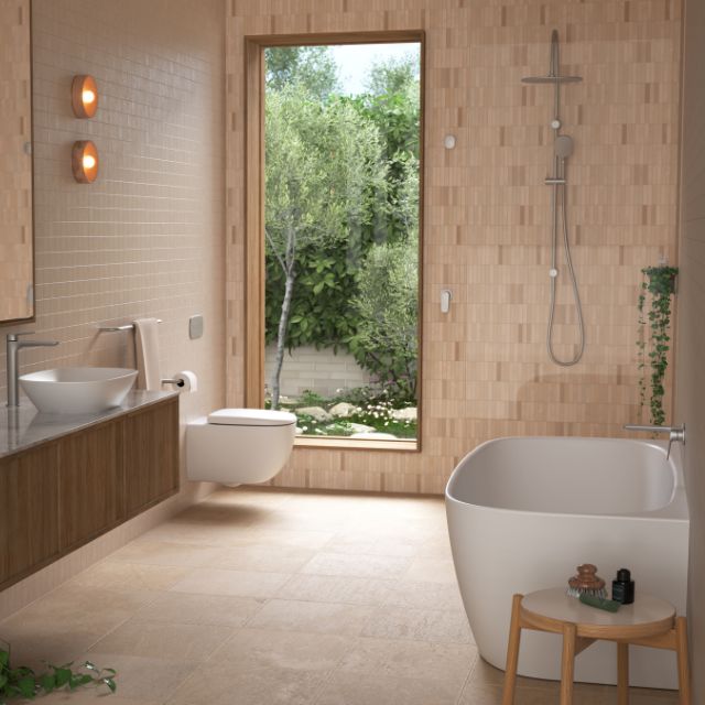 Caroma 849001MW Contura II Cleanflush Wall Hung Invisi Series II Suite GermGard - Matte White