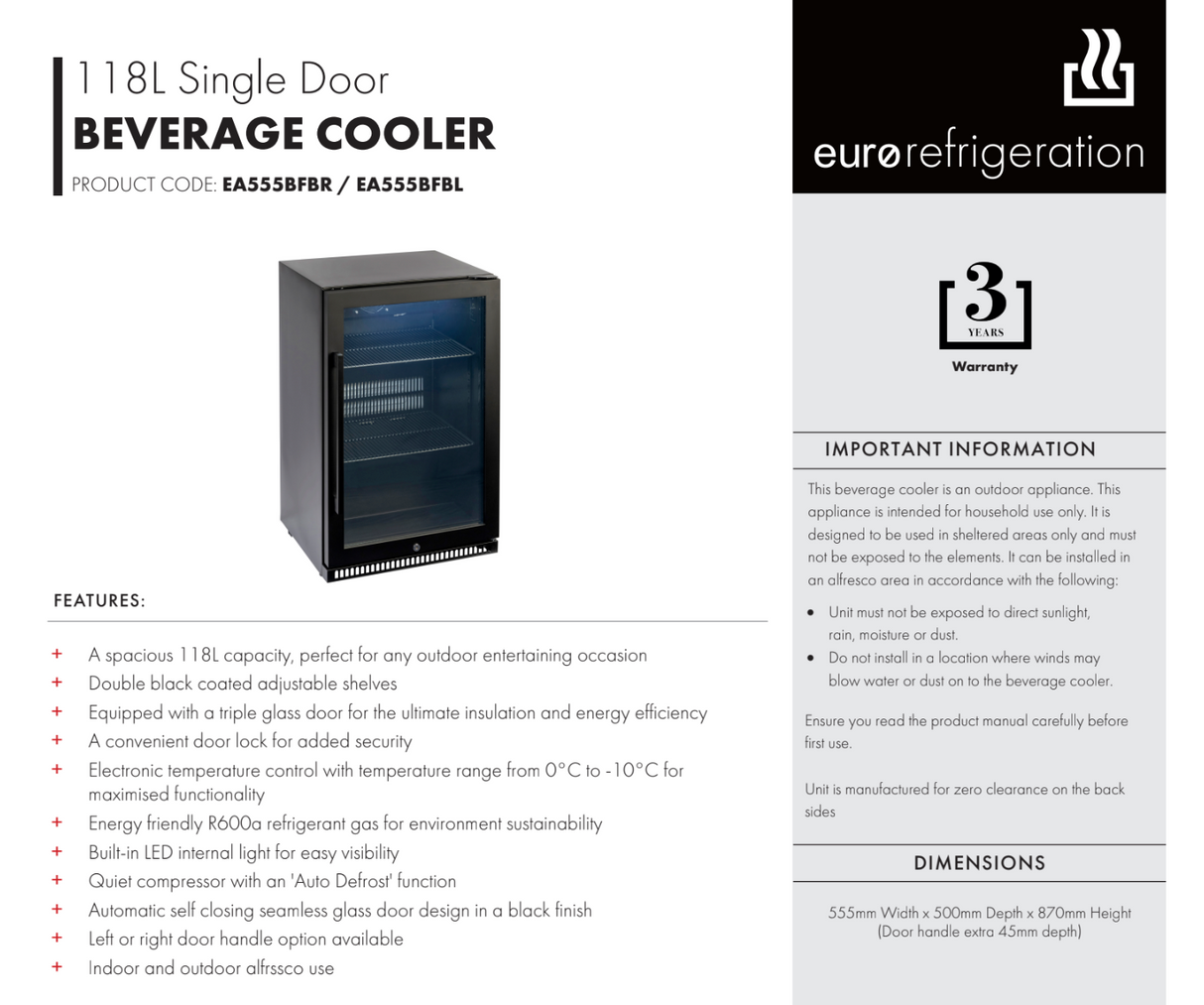 Euro Appliances EA06 Alfresco Cooking Package - Special Order