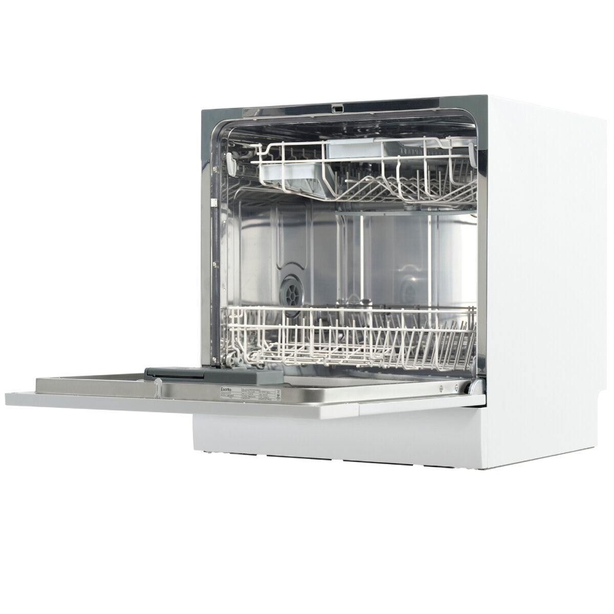 Esatto EBTDW2D 60cm Benchtop Dishwasher, White