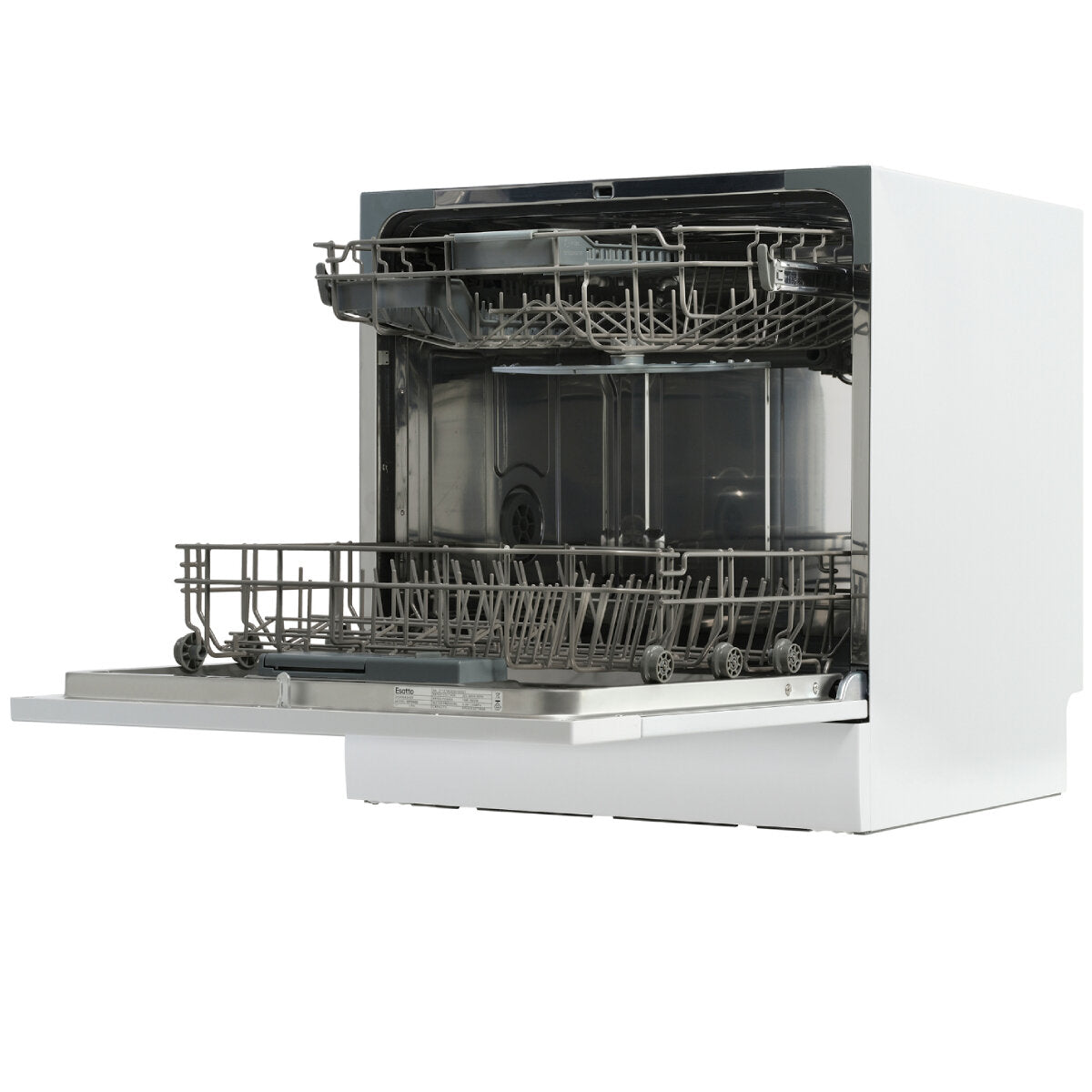 Esatto EBTDW2D 60cm Benchtop Dishwasher, White