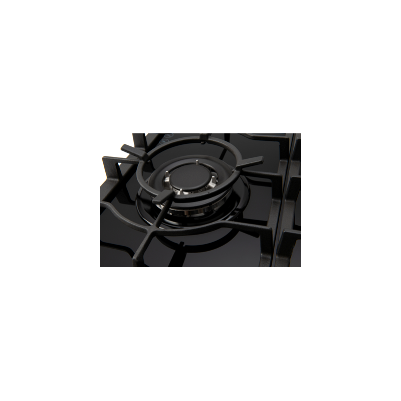 Euro Appliances Ect900Gbk2 90Cm 5 Burner Gas On Glass Cooktop