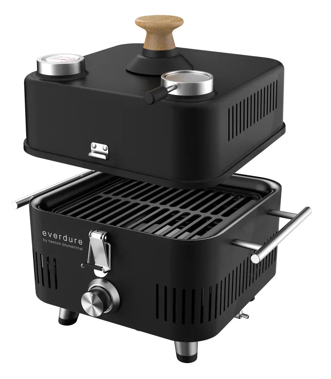 Everdure ECUBEG1B Cube Pro Flame 360 Gas Portable BBQ