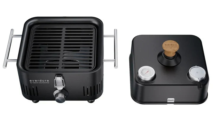 Everdure ECUBEG1B Cube Pro Flame 360 Gas Portable BBQ