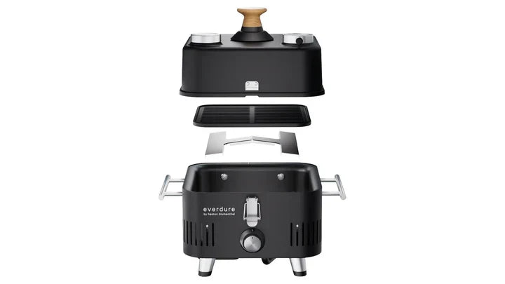 Everdure ECUBEG1B Cube Pro Flame 360 Gas Portable BBQ