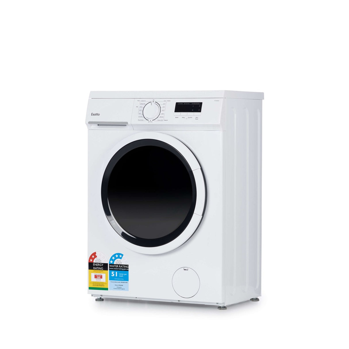 Esatto 8kg Front Load Washing Machine EFLW800 - Online Only