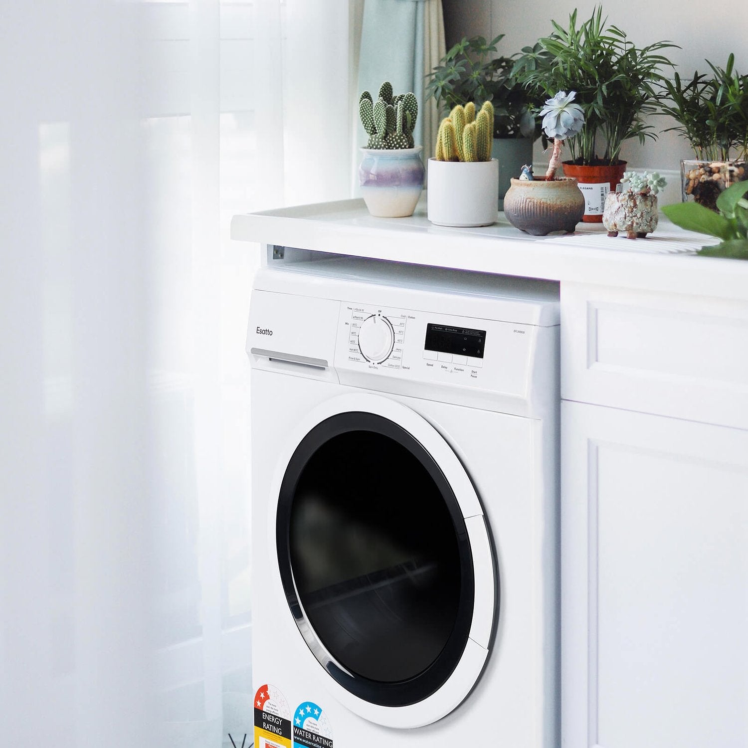 Esatto 8kg Front Load Washing Machine EFLW800 - Online Only