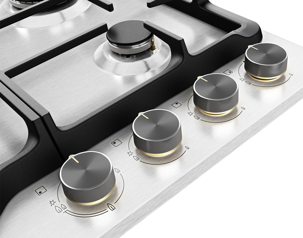 Electrolux EHG645SE 60cm Stainless Steel Gas Cooktop Electrolux New