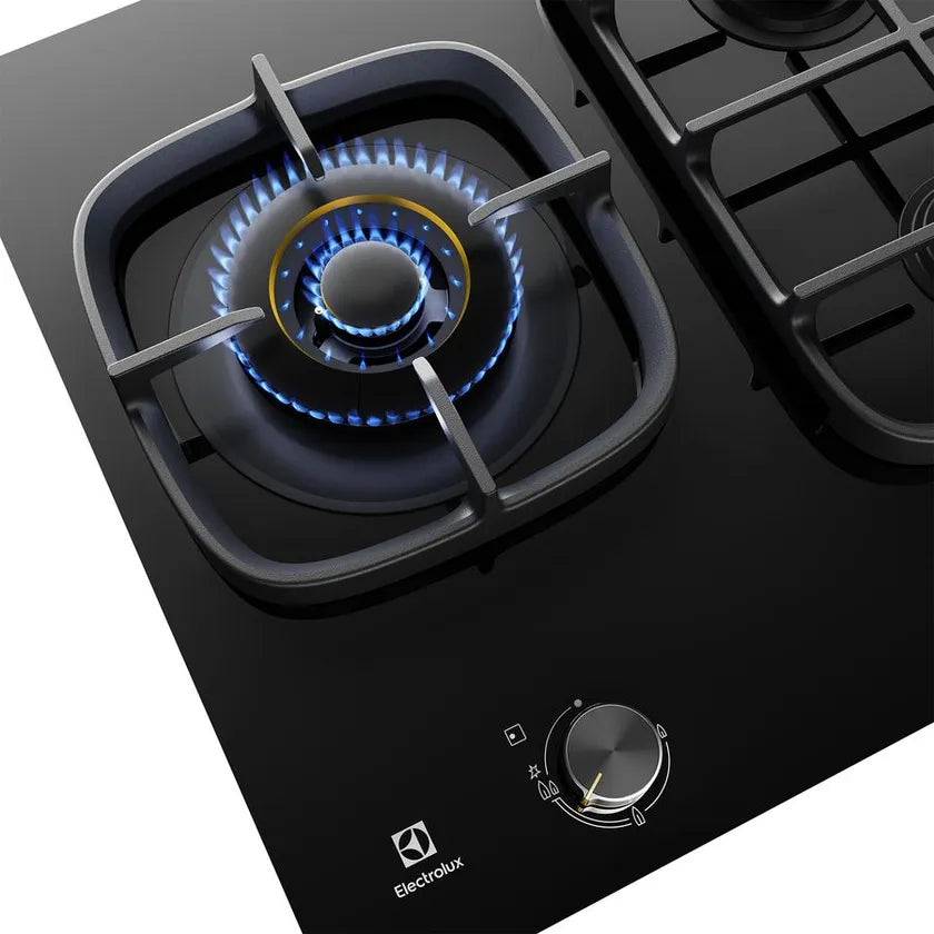 Electrolux EHG955BE 90cm Gas on Glass Cooktop - Electrolux Factory Seconds