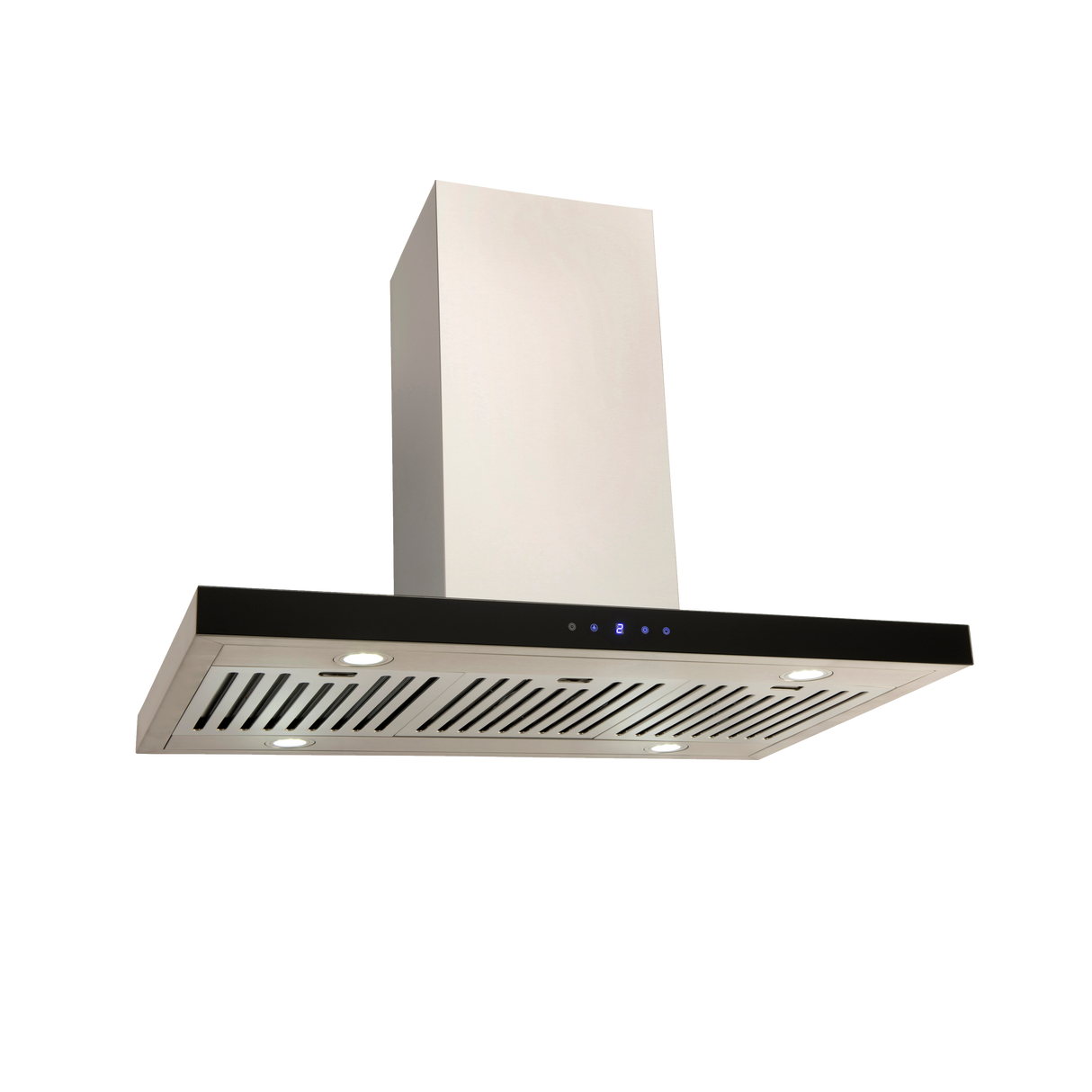 Euro Appliances Eic90Bgr 90Cm Island Canopy Rangehood - Special Order