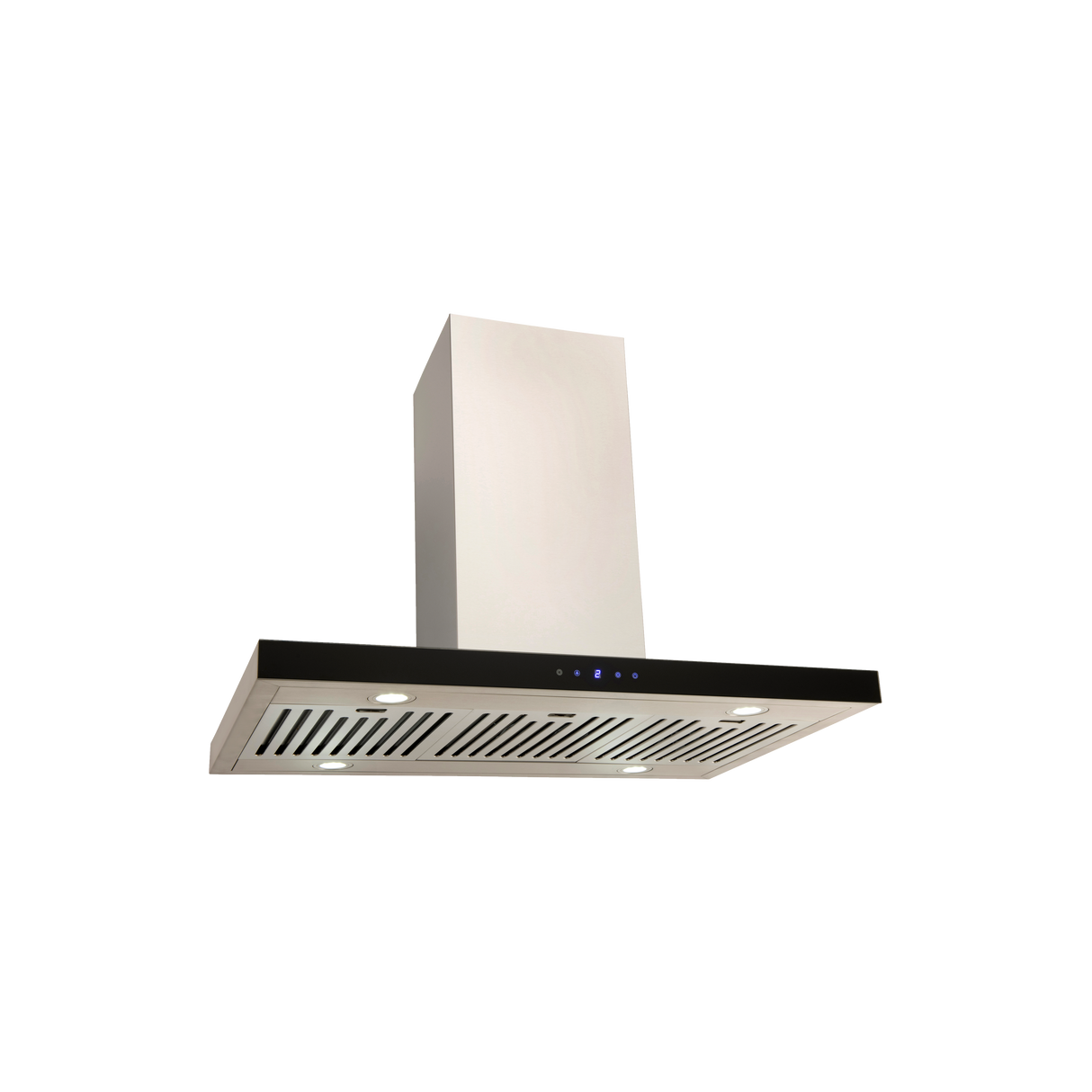 Euro Appliances Eic90Bgr 90Cm Island Canopy Rangehood - Special Order