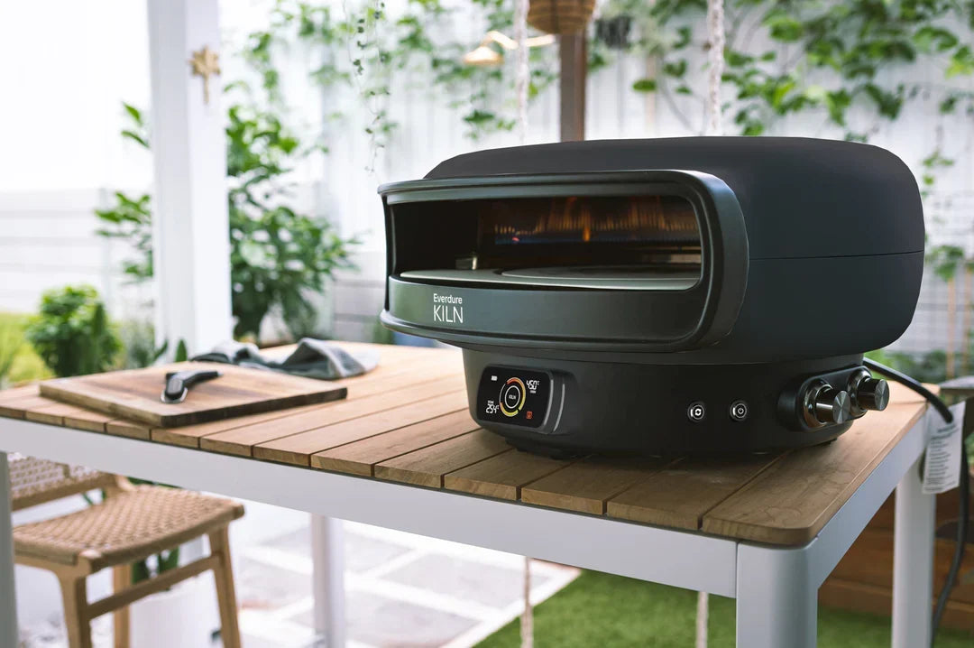 Everdure EKILNE2B KILN DR Series Black 16 Inch Pizza Oven