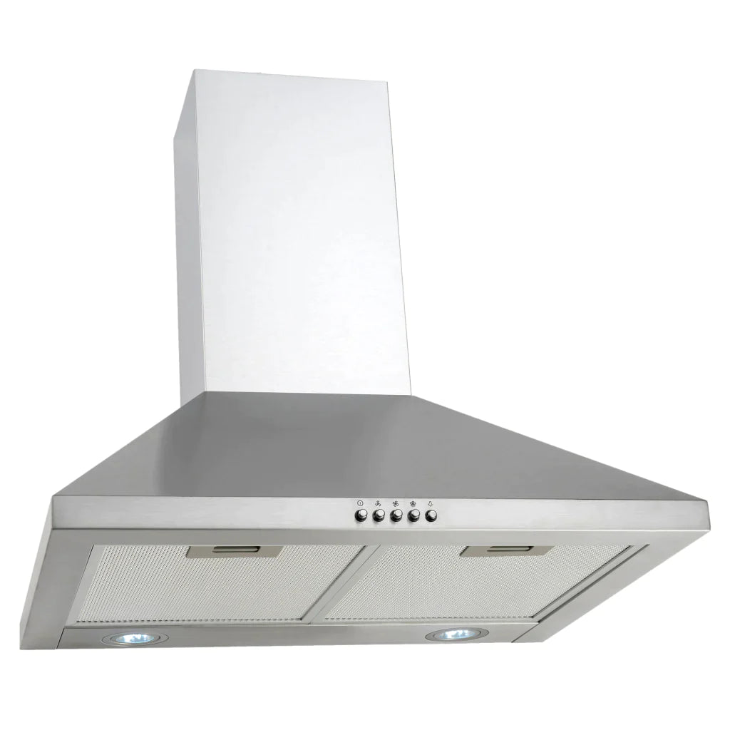 Euro EM60CSX 60cm High Power Stainless Steel Canopy Hood