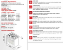 Euro Appliances EMD900FAN 90cm Black Dual Fuel Stove - Ex Display Discount
