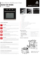 Euro Appliances 60cm Induction Package No. 6