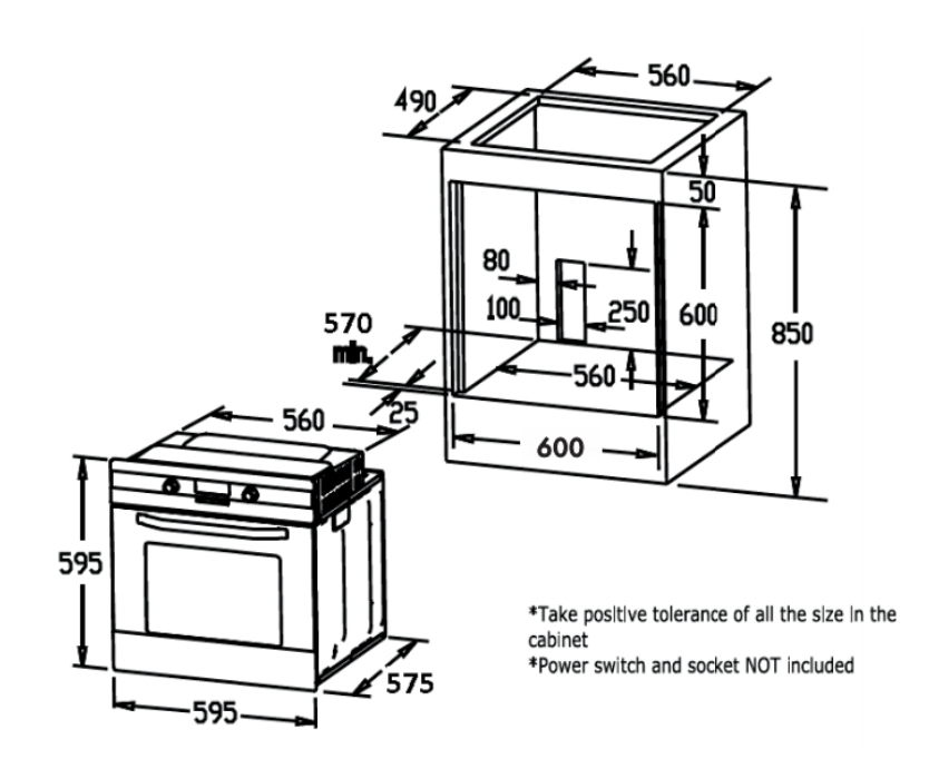 Euro Appliances EI02 60cm Induction Package