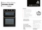 Euro Appliances EO8060DBK Black Glass Electric Multifunction Duo Wall Oven - Ex Display Discount - Next Day Availability