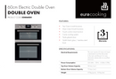 Euro Appliances EO8060DX Electric Multifunction Duo Wall Oven