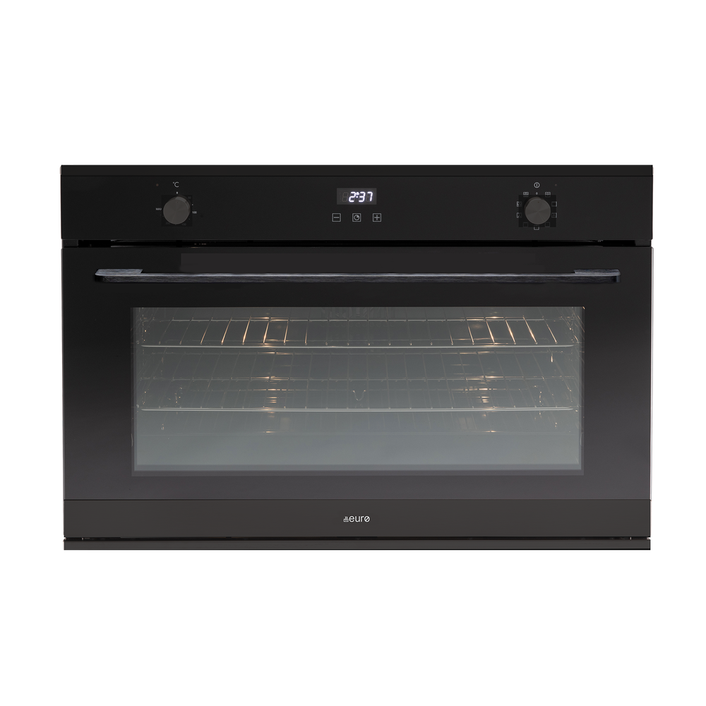 Euro Appliances EO9060EMBK 90cm Giant Electric Multifunction Oven, Black - Special Order