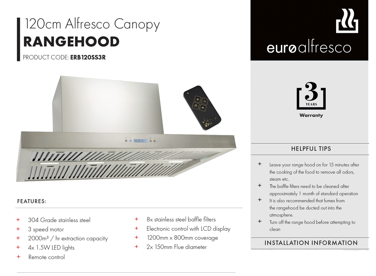 Euro Appliances EA05 Alfresco Cooking Package - Special Order