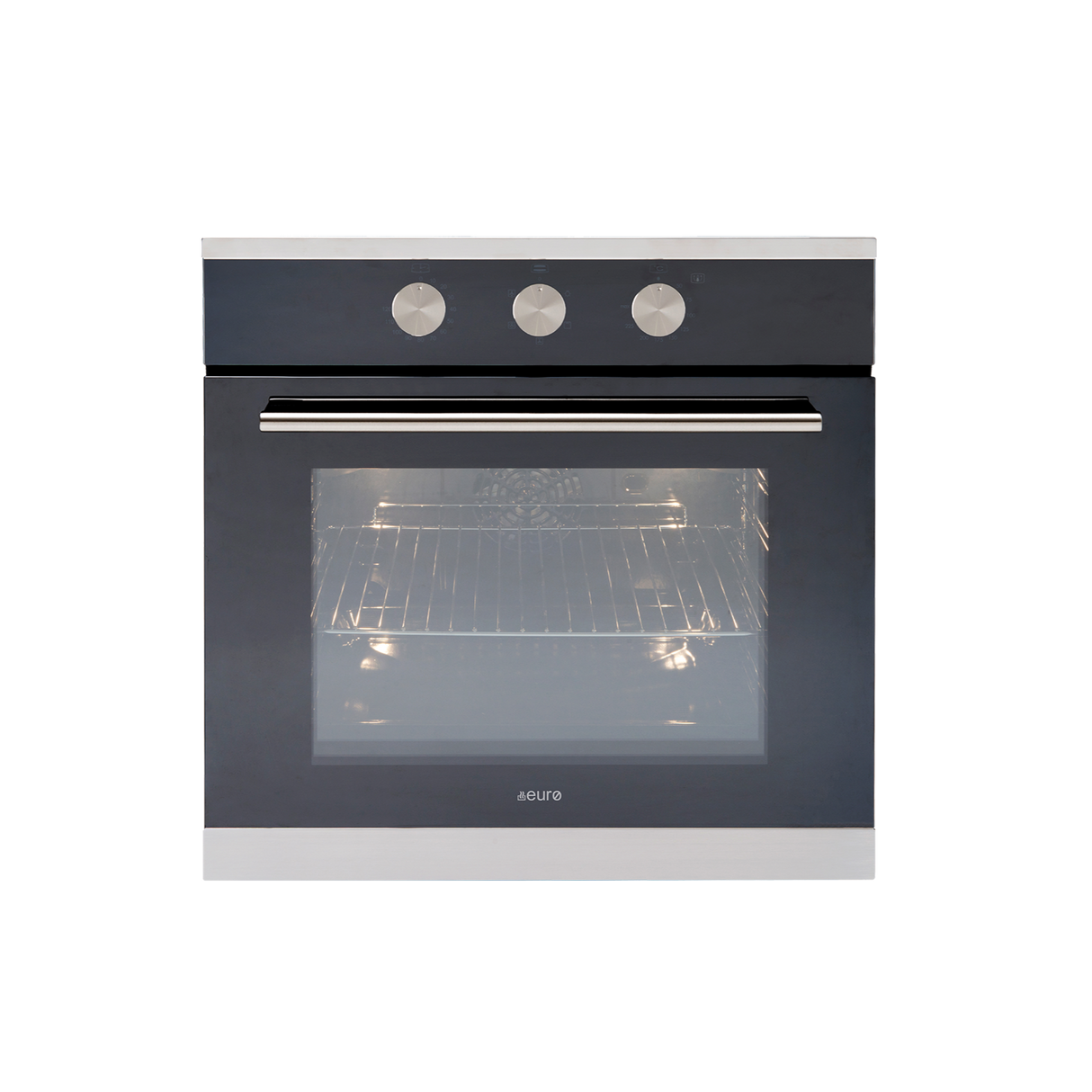 Euro Appliances EV600BSS3 60cm Fan Forced 5 Function Oven