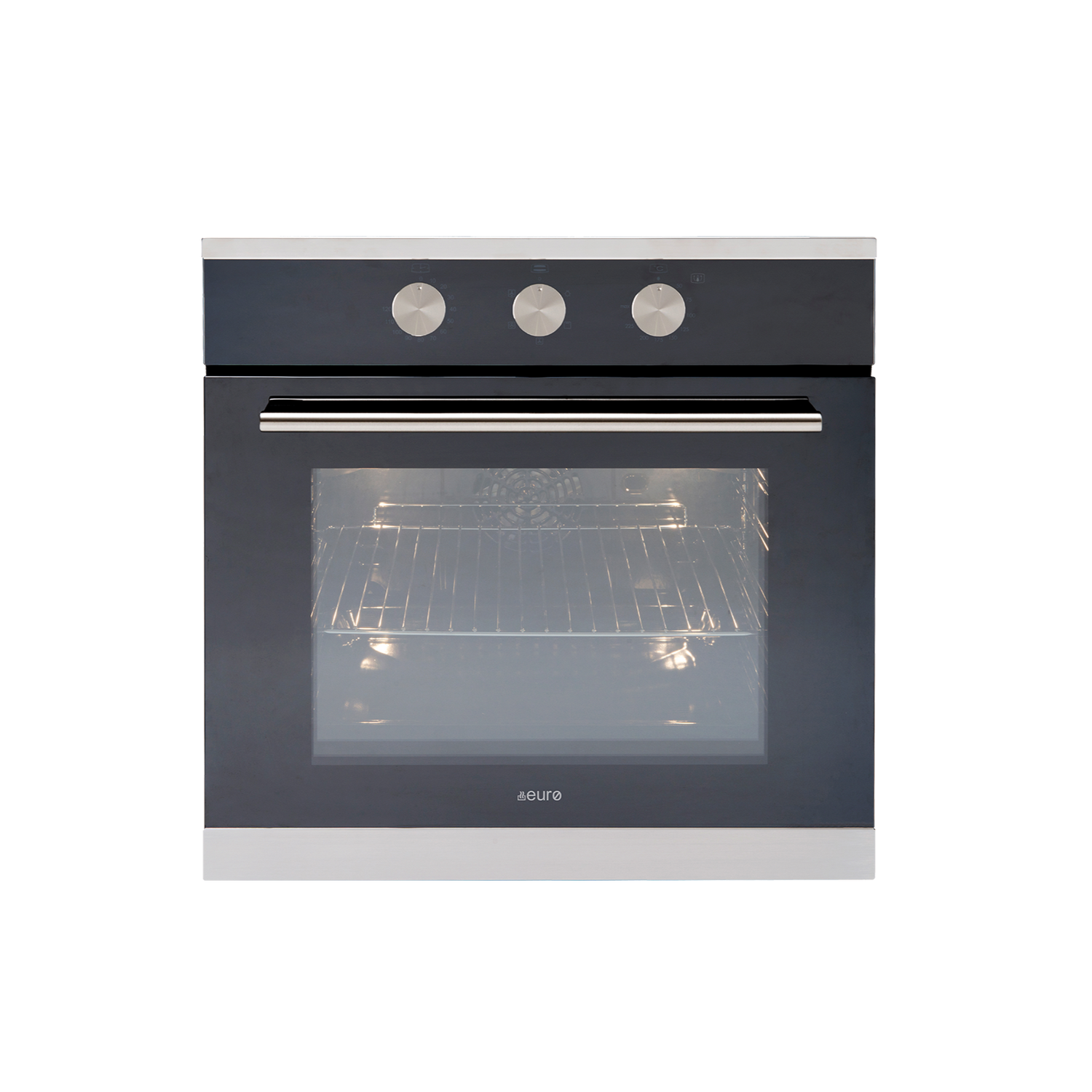 Euro Appliances EV600BSS3 60cm Fan Forced 5 Function Oven