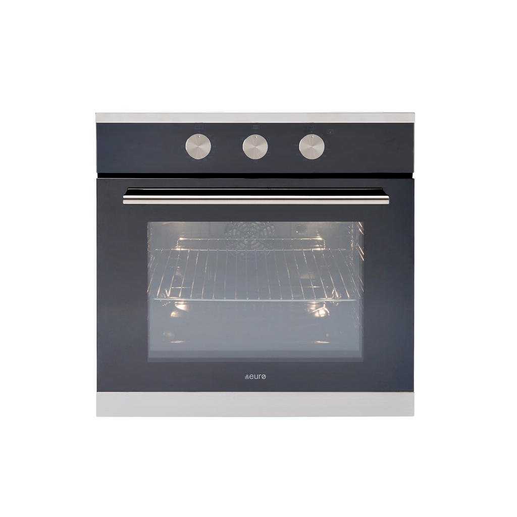 Euro Appliances EV600BSS3 60cm Fan Forced 5 Function Oven Special Or
